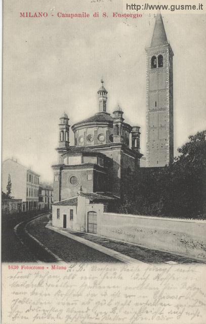 1901s Campanile di S.Eustorgio - click to next image