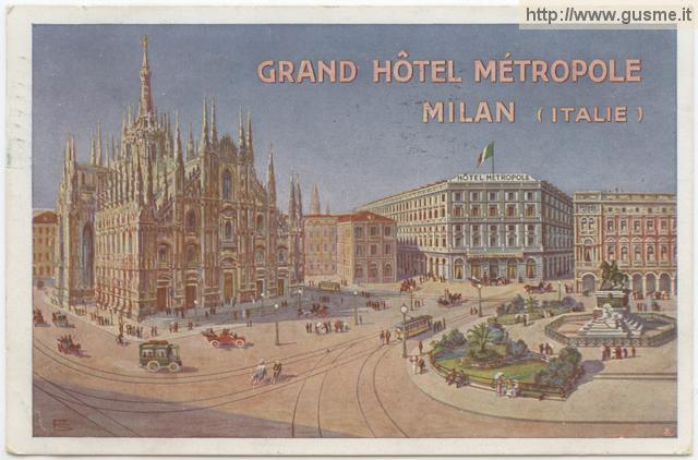 Milano - Grand Hotel Metropole - click to next image