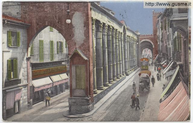 Milano - Colonne di S.Lorenzo (s1904) - click to next image