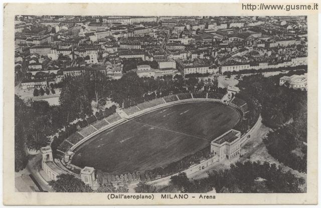 Milano - Arena (dall'aeroplano) - click to next image