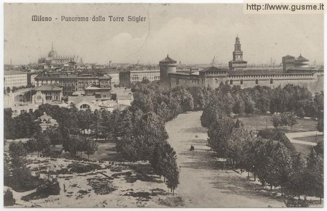 Milano - Panorama dalla torre Stigler - click to next image