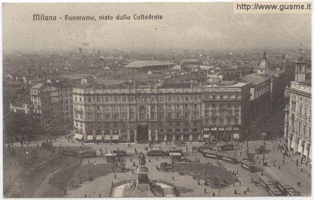 Milano - Panorama, visto dalla Cattedrale - click to next image