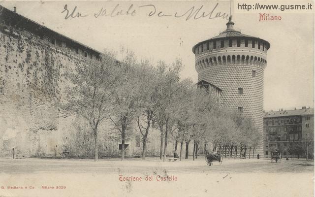 1902s Torrione del Castello - click to next image