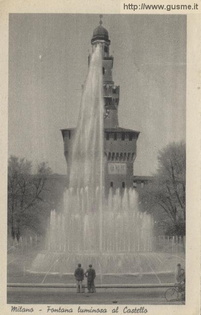 1941e Fontana luminosa al Castello - click to next image