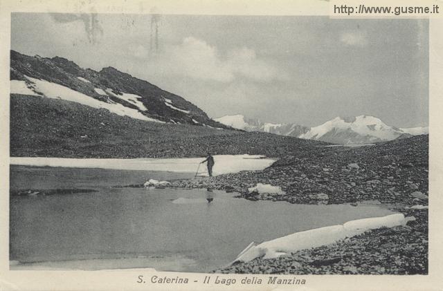 1925-07-29 S. Caterina-Il lago della Manzina_trinP-00812A-AV2Vfor - click to next image