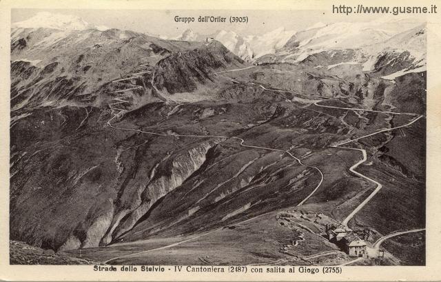 1928-07-09 IV Cantoniera con salita al giogo dello Stelvio_RoccFl-86551A-AV3giSt - click to next image