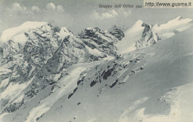 1922-no-vi Gruppo dell'Ortler dal giogo dello Stelvio_trinP-01398A-AV3Mont - click to next image