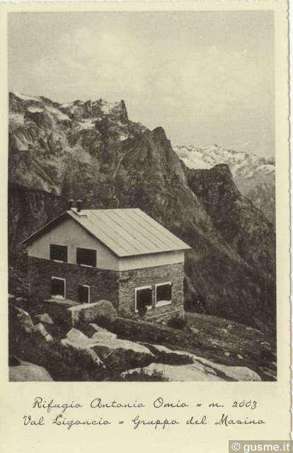 1949-no-vi Rifugio Antonio Omio_pezzi -70875A-BV1moma - click to next image