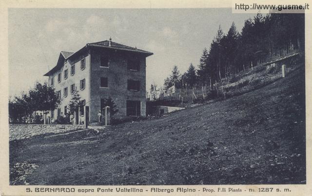 1937-08-11 S. Bernardo-Albergo Alpino_trinP-44274A-MV1SBer - click to next image