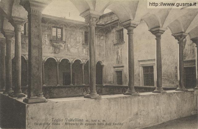 1924-08-12 Palazzo Besta con affreschi dell'Eneide_Giume-00001A-MV2Tegl - click to next image