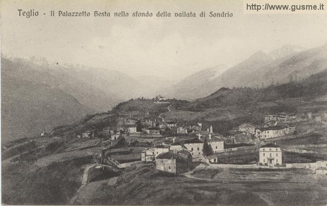 1930-06-05 Teglio-Il palazzetto Besta nello sfondo della vallata_bonazG-98606A-MV2tegl - click to next image