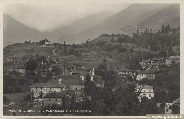 1950-08-11 Teglio-Panorama e villa Besta_panigh -00001A-MV2tegl - click to next image