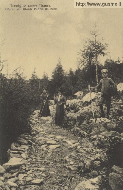 1912-no-vi Trivigno-Ritornando dal monte Padrio_trinc-00573A-TI1Triv - click to next image