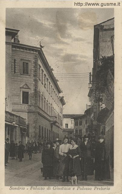 1918-01-26 Pal. di Giustizia e Pal. Pretorio_senno-11319A-SO1cIta - click to next image