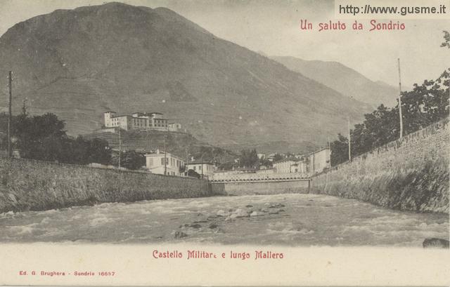 1904-no-vi Castello Militare e lungo Mallero_brugh-16657A-SO2mase - click to next image