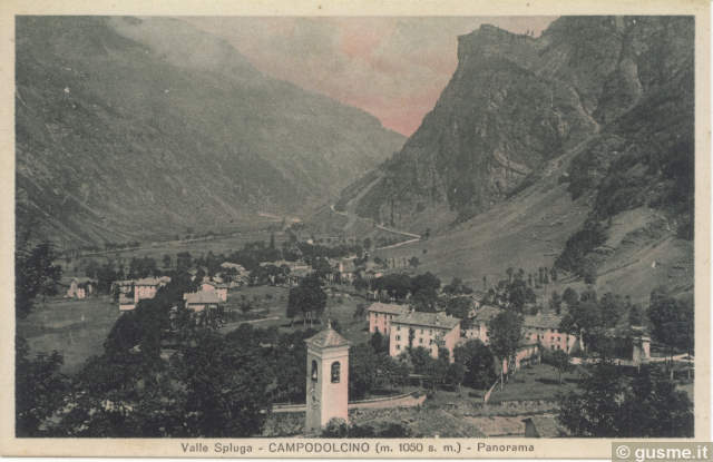 1929-no-vi Campodolcino Panorama_calig-13989A-CH1camp - click to next image