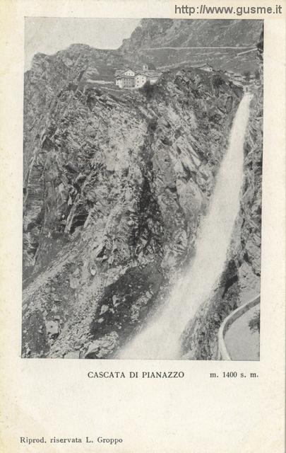 1904-no-vi Cascata di Pianazzo_gropp-00005A-CH2pian - click to next image