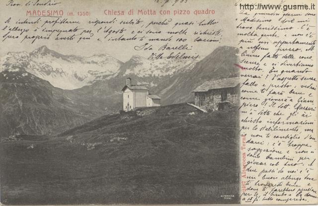 1903-07-18 Chiesa di Motta con pizzo Quadro_Alter-02467A-CH2mott - click to next image