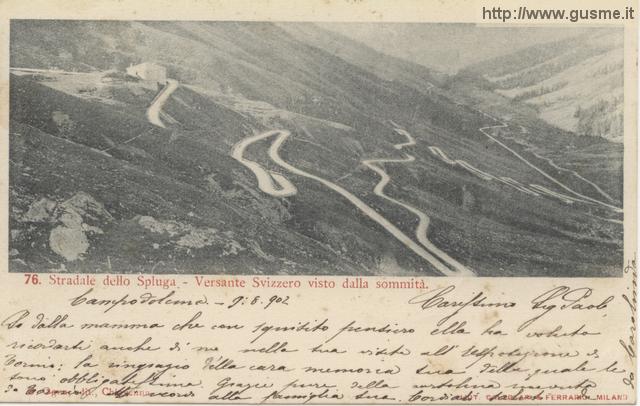 I1902-08-09 Versante Svizzero visto dal passo Spluga_ogna-0CF76A-CH2splu - click to next image