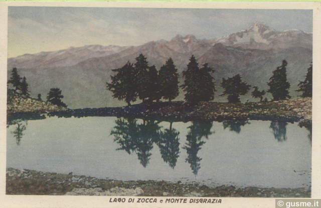 1942-no-vi Lago di Zocca e Monte Disgrazia_donad-47856A-VM1chie - click to next image