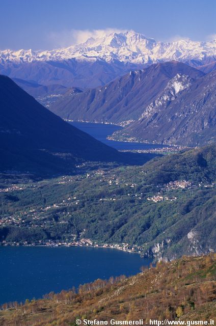  Lago di Como, di Lugano e monte Rosa - click to next image