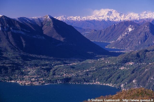  Menaggio, lago di Lugano e monte Rosa - click to next image