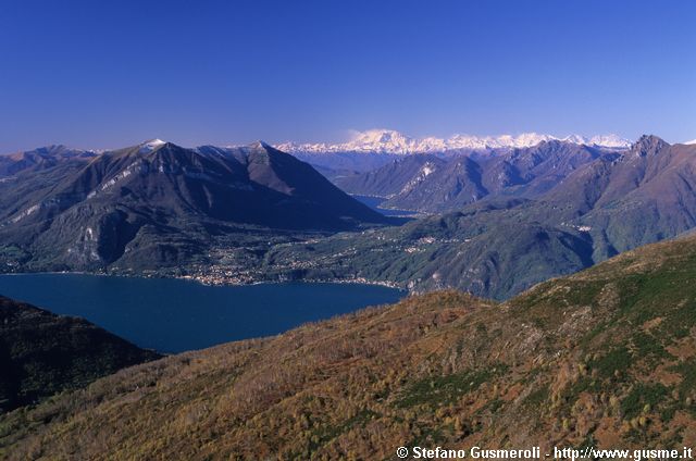  Lago di Como, lago di Lugano e monte Rosa - click to next image