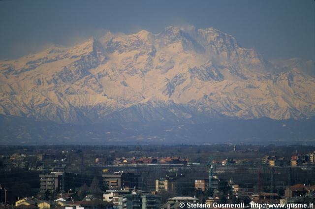  Campi di Settimo Milanese e monte Rosa - click to next image