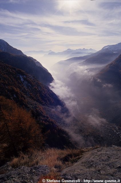  Val San Giacomo dal precipizio di Bondeno di fuori - click to next image