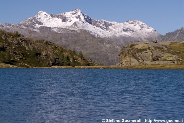  Lago di Angeloga e pizzo Quadro - click to next image