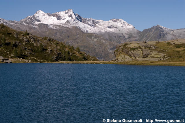  Lago di Angeloga e pizzo Quadro - click to next image