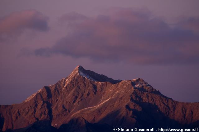  Pizzo Stella al tramonto - click to next image