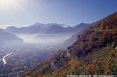 20031119_055_37 La piana di Chiavenna dai vigneti di Pianazzola