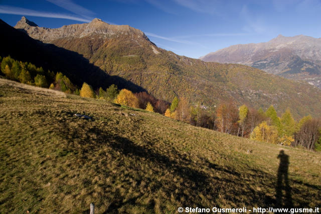  Io al Cermine verso la val Forcola - click to next image