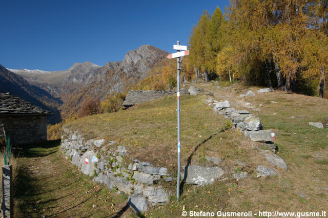  Bivio tra Pilotera e Cima - click to next image