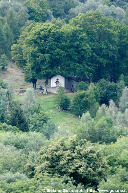  Chiesa di Bedolina tra le piante - click to next image