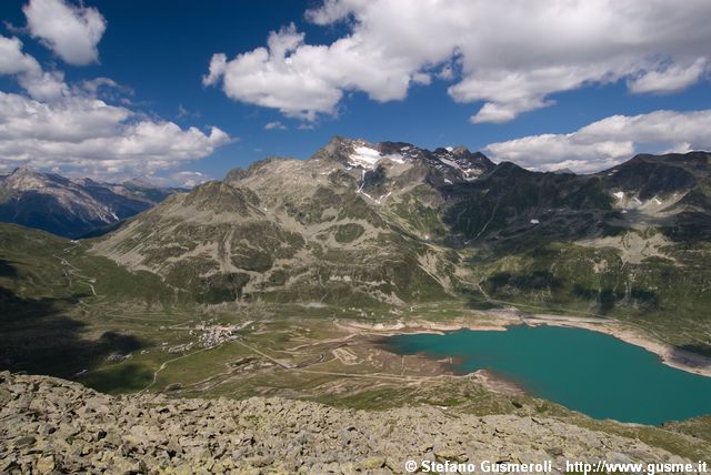  Lago di Montespluga e gruppo del Suretta - click to next image