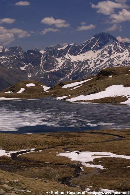  Lago Grande e pizzo Stella - click to next image