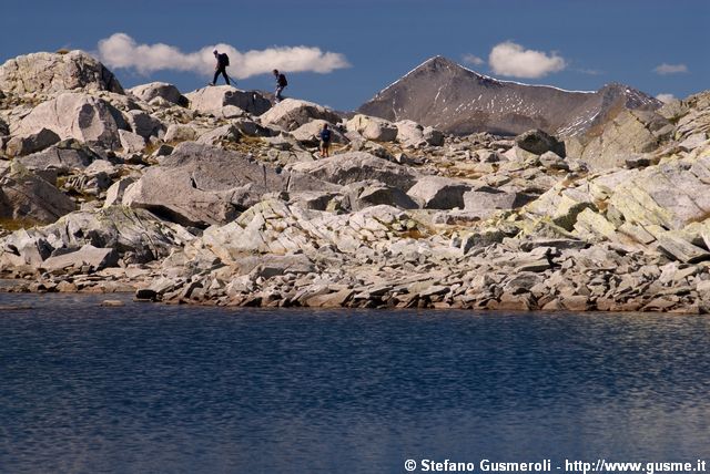  Lago Azzurro presso il pizzo Casa - click to next image