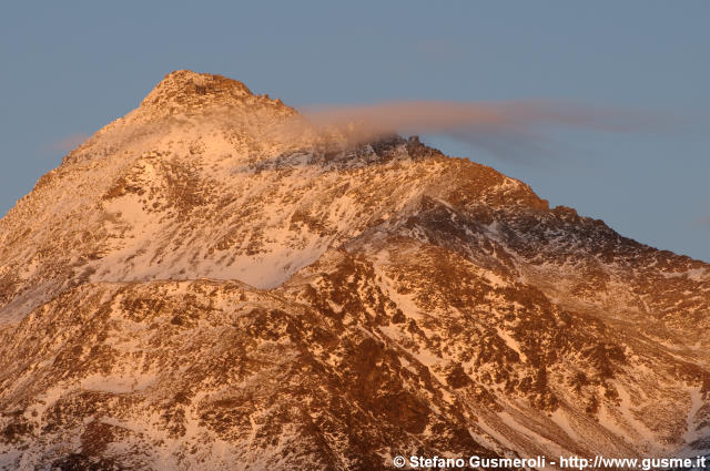  Pizzo Emet al tramonto - click to next image