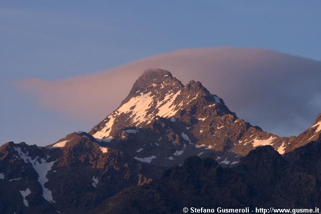  Pizzo Emet al tramonto da Starleggia - click to next image