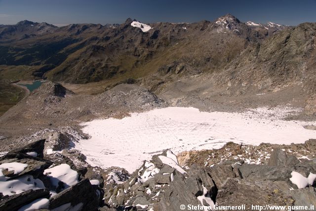  Ghiacciaio Sud del Suretta dalla cima Adami - click to next image