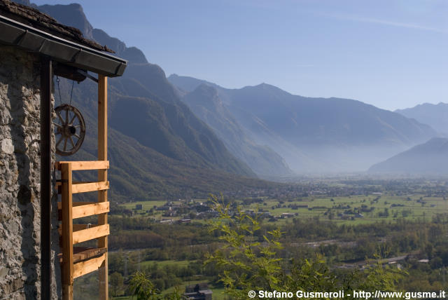  Vista sul piano di Chiavenna - click to next image