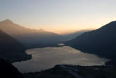 20071103_163935 Lago di Mezzola al tramonto