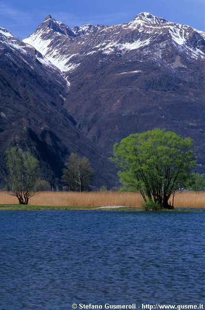  Pozzo di Riva, valle della Forcola e monte Mater - click to next image