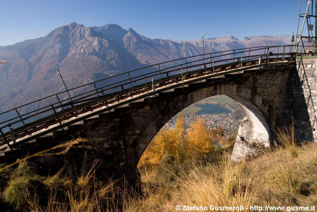  Il ponte in cima al piano inclinato - click to next image