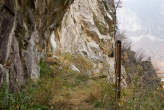 20071105_145526 Interruzione del sentiero in val Ladrogno