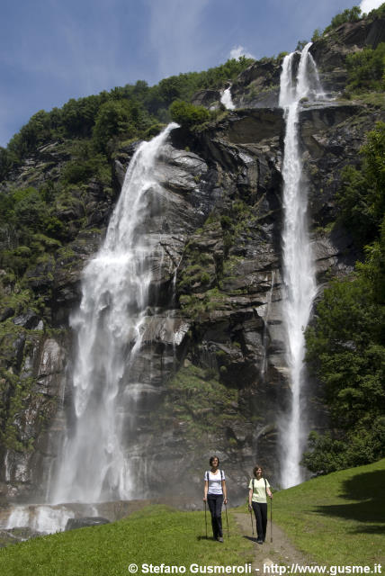  Nordic walking presso le cascate dell'Acqua Fraggia - click to next image