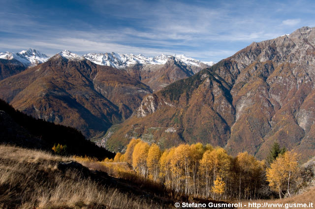  Panorama autunnale da Pesceda - click to next image