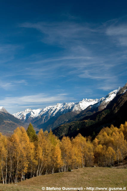  Bregaglia autunnale da Pesceda - click to next image